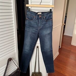 Madewell 10" High-Rise Skinny Jeans in Danny Wash: TENCEL™ Denim Edition